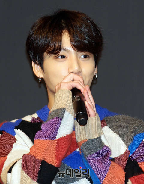 ▲ 방탄소년단의 정국. ⓒ 이기륭 기자