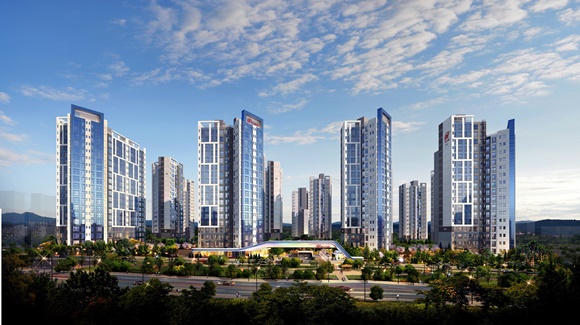 ▲ '문정동 136번지 재건축 사업' 예상 투시도. ⓒ현대엔지니어링