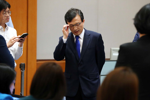 ▲ 김의겸 청와대 대변인. ⓒ뉴시스 DB