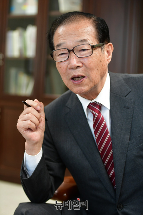 ▲ 류정우 유관순열사기념사업회 제22대 회장.ⓒ뉴데일리 정상윤 기자