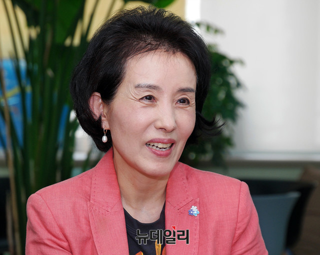 ▲ 박선영 서울교육감 후보. ⓒ뉴데일리 이기륭 기자