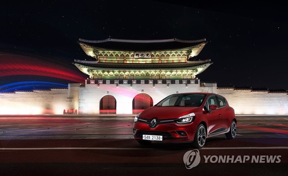 ▲ 르노가 지난달 출시한 '르노 클리오'. ⓒ연합뉴스
