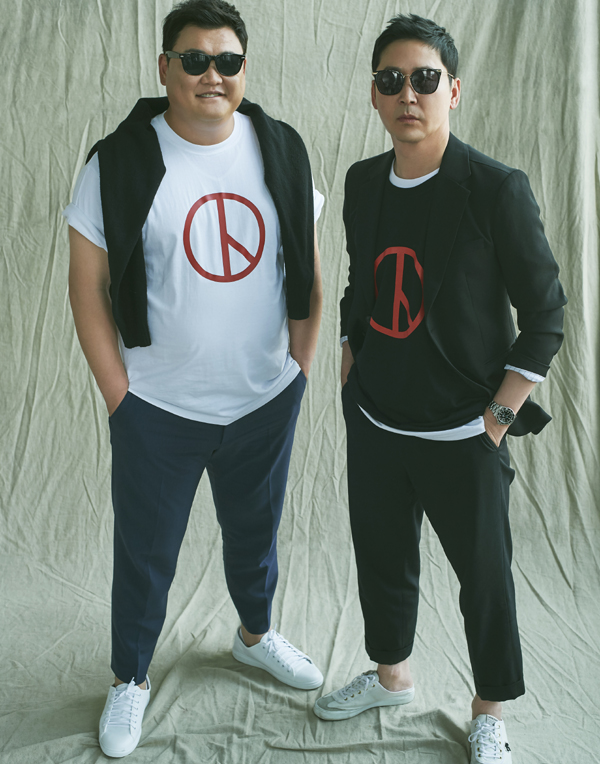 ▲ 좌측부터 김준현 신동엽. ⓒ 김영준스튜디오