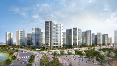 ▲ 캐슬앤파밀리에시티 2차 투시도. ⓒ 신동아건설