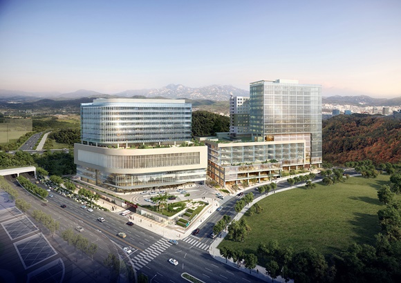 ▲ 광명역세권 개발사업 조감도. ⓒ롯데건설