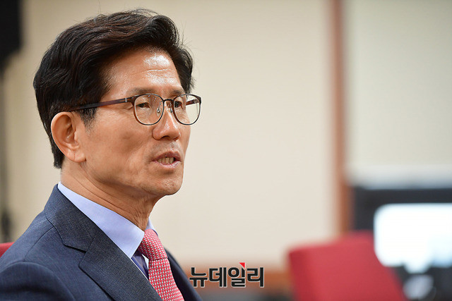 ▲ 자유한국당 후보로 서울시장 선거에 출마해 고배를 마신 김문수 전 경기도지사 ⓒ뉴데일리 정상윤 기자