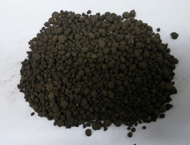 ▲ 재생에너지로 재탄생한 하수슬러지를 건조한 부산물.ⓒ포항시