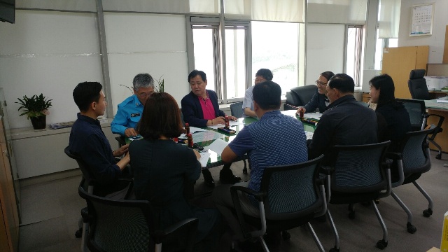 ▲ 포항시는 지난 8일 포항시민 화합 한마당 축제를 위한 교통불편 최소화 대책 마련을 위한 회의를 가졌다.ⓒ포항시