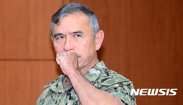 ▲ 2017년 8월 韓외교부 방문 당시 해리 해리스 주한 美대사 지명자. 6월 말 또는 7월 한국에 부임할 것으로 보인다. ⓒ뉴시스. 무단전재 및 재배포 금지.