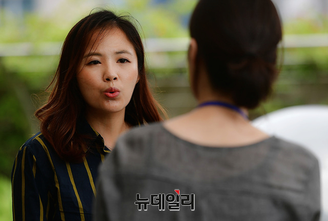 ▲ 91년생인 여명 당선인. 그는 7회 전국동시지방선거 광역의원 최연소 당선인이 됐다. ⓒ 뉴데일리 정상윤 기자