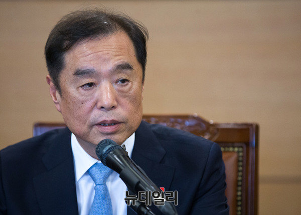 ▲ 박근혜 정부 말기 국무총리 후보로 지명됐던 김병준 국민대 명예교수 ⓒ뉴데일리 정상윤 기자