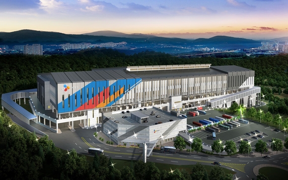 ▲ CJ대한통운 메가허브터미널 조감도 ⓒ CJ대한통운