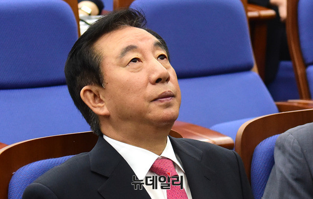 ▲ 김성태 자유한국당 당대표 권한대행 겸 원내대표. ⓒ뉴데일리 이종현 기자