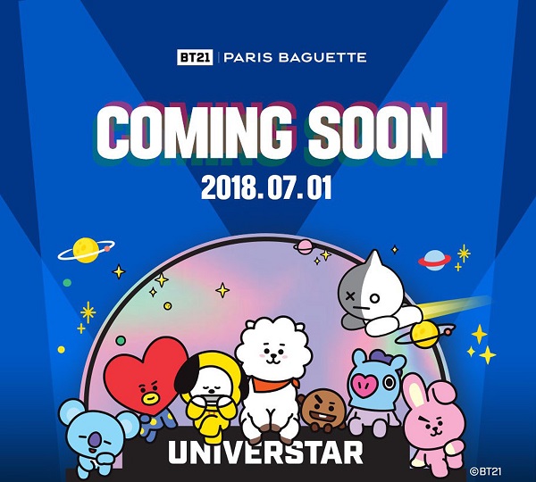 ▲ 파리바게뜨 BT21와 협업ⓒ파리바게뜨