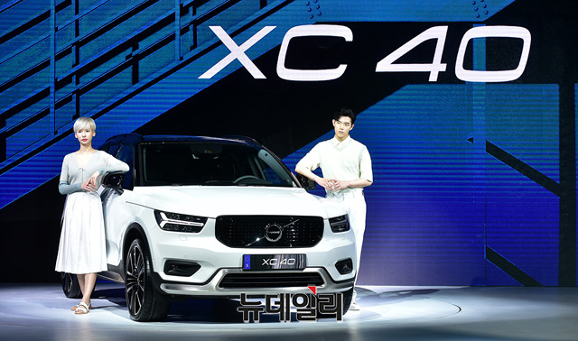 ▲ 볼보의 뉴 XC40.ⓒ정상윤 기자