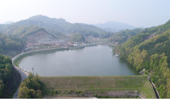 ▲ 저수지 전경 예시.ⓒ한국농어촌공사 충북지역본부