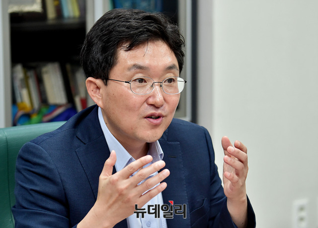 ▲ 자유한국당 김용태 의원. ⓒ뉴데일리 이종현 기자