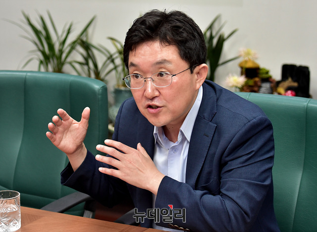 ▲ 자유한국당 김용태 의원. ⓒ뉴데일리 이종현 기자