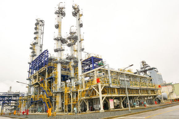 ▲ 고순도 노말헵탄 공장 ⓒ한화토탈