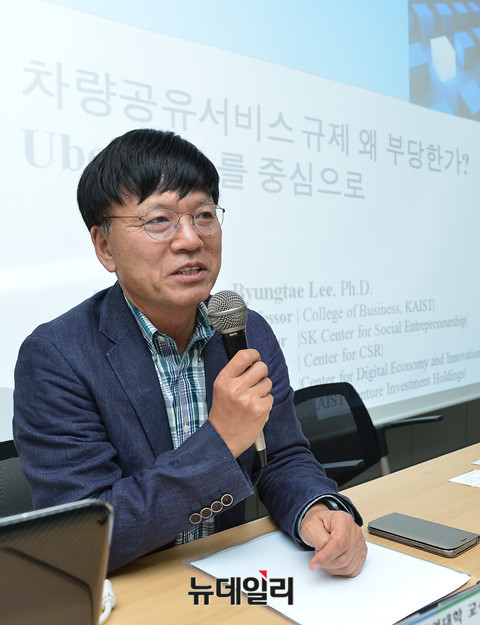 ▲ 이병태 KAIST 경영대 교수. ⓒ 사진 뉴데일리 정상윤 기자