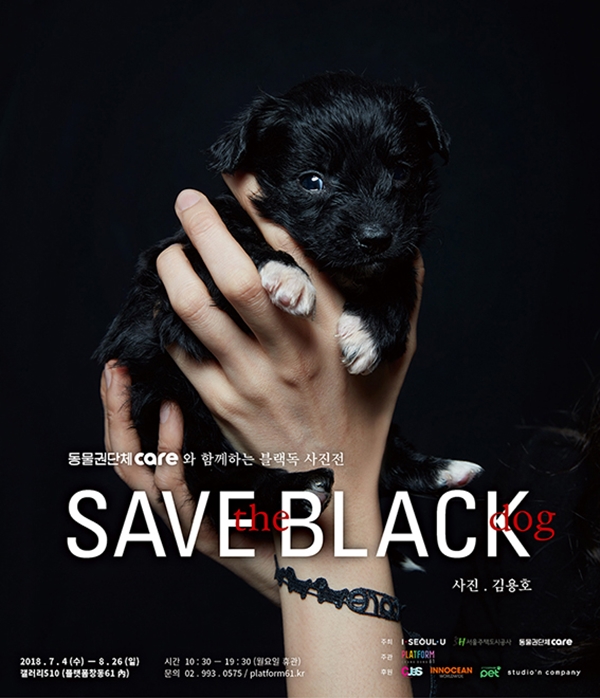 ▲ ‘블랙독 캠페인’ 사진전 ⓒ이노션 월드와이드