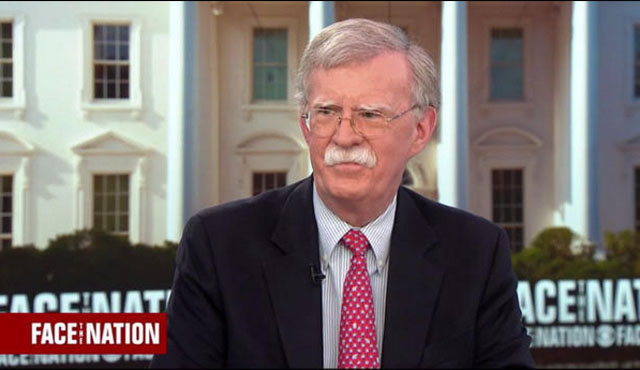▲ 존 볼턴 美NSC 보좌관은 CBS에 출연해 