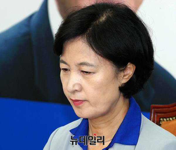 ▲ 더불어민주당 추미애 대표. ⓒ뉴데일리 DB