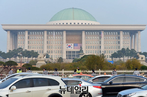 ▲ 서울 여의도 국회의사당. ⓒ뉴데일리 공준표 기자