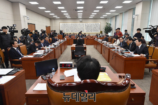▲ 지난 3월 열린 법제사법위원회 전체회의 모습 ⓒ뉴데일리 이종현 기자