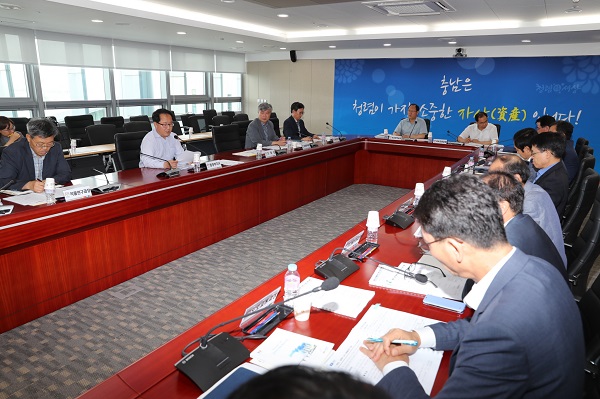 ▲ 충남도가 10일 ‘대중국 교류 활성화 보고회’를 가졌다.ⓒ충남도