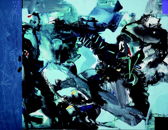 ▲ 충남미술대전 종합대상에 이름을 올린 오정순 작가의 ‘꿈여행’ⓒ충남도