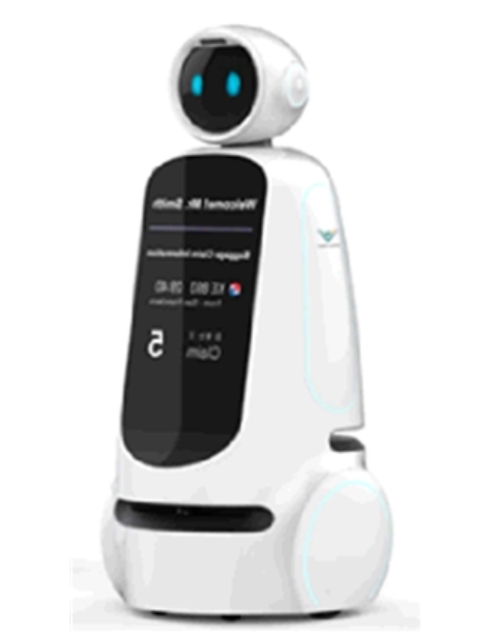 ▲ 인천공항 2세대 안내로봇 '에어스타'. ⓒ인천공항공사