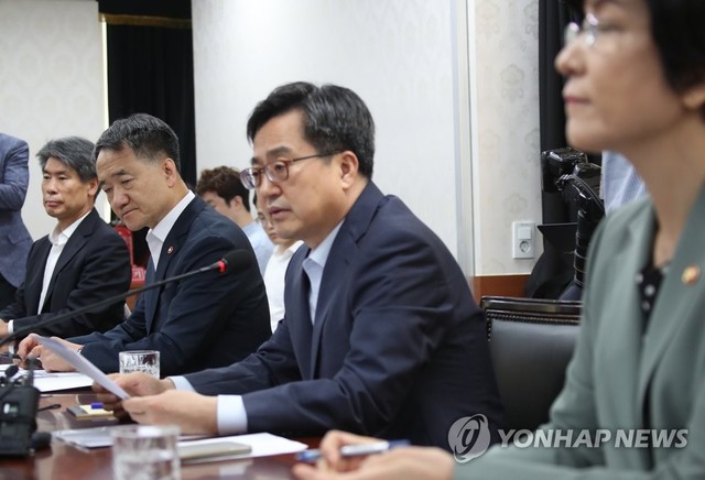 ▲ 긴급현안감단회서 발언하는 김동연 경제부총리.ⓒ연합뉴스