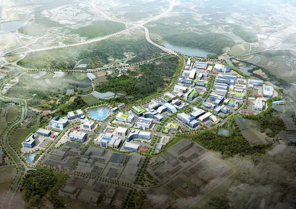 ▲ 옥천제2의료기기산업단지 조감도.ⓒ옥천군