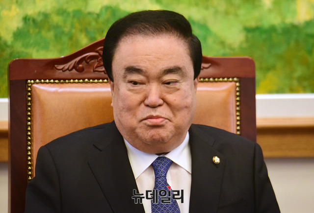 ▲ 문희상 국회의장. ⓒ뉴데일리 이종현 기자