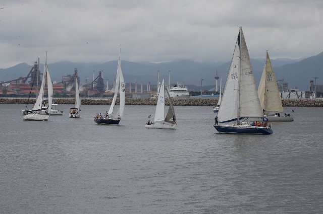 ▲ 지난해 개최한 전국요트대회 경기 장면.ⓒ포항시