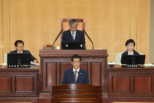 ▲ 제11대 충북도의회 모습.ⓒ충북도의회