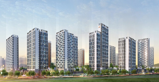 ▲ 'e편한세상 양주신도시 4차' 투시도. ⓒ대림산업