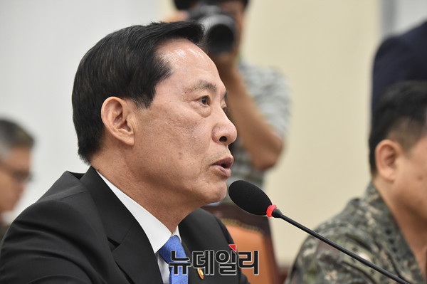 ▲ 송영무 국방부 장관. ⓒ뉴데일리 DB