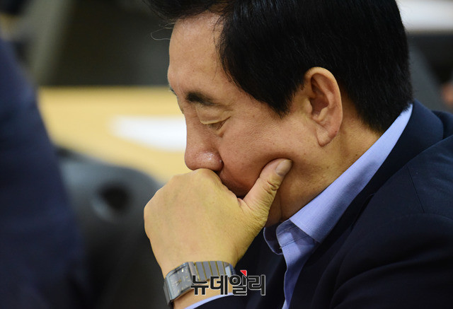 ▲ 김성태 자유한국당 원내대표 ⓒ뉴데일리DB