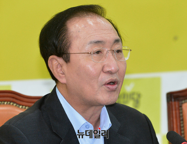 ▲ 故 노회찬 정의당 원내대표. ⓒ뉴데일리 공준표 기자