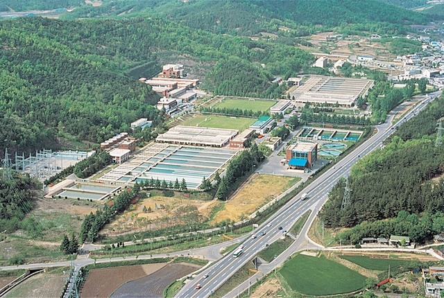 ▲ 매곡정수장 모습.ⓒ대구상수도사업본부