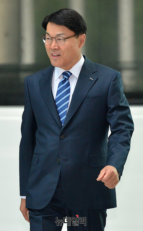 ▲ 최정우 포스코 신임회장ⓒ공준표 기자