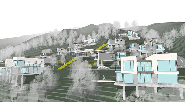 ▲ 스토리창작클러스터 집필시설 투시도.ⓒ진천군