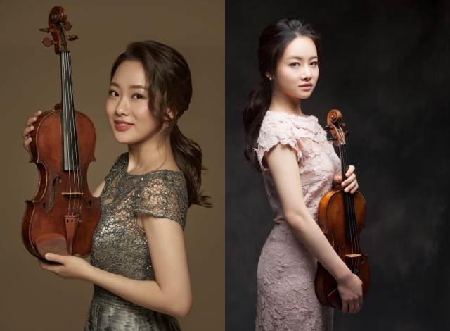 ▲ 송지원(왼쪽)과 김봄소리(오른쪽).ⓒ금호아시아나문화재단