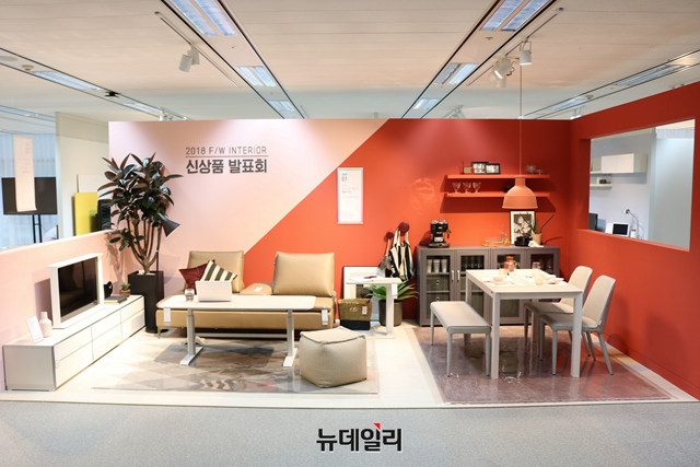 ▲ 서울 마포구 한샘 상암사옥에서 열린 한샘 2018 FW 신상품 발표회. ⓒ한샘