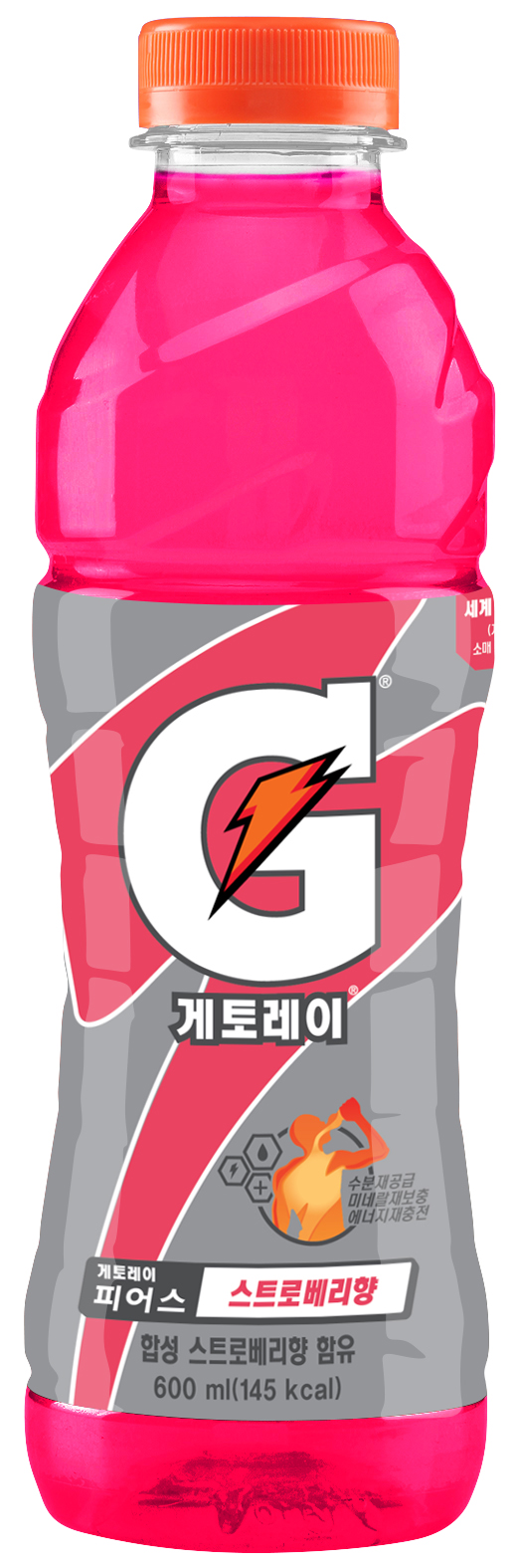 ▲ 게토레이 피어스 스트로베리향. ⓒ롯데칠성음료