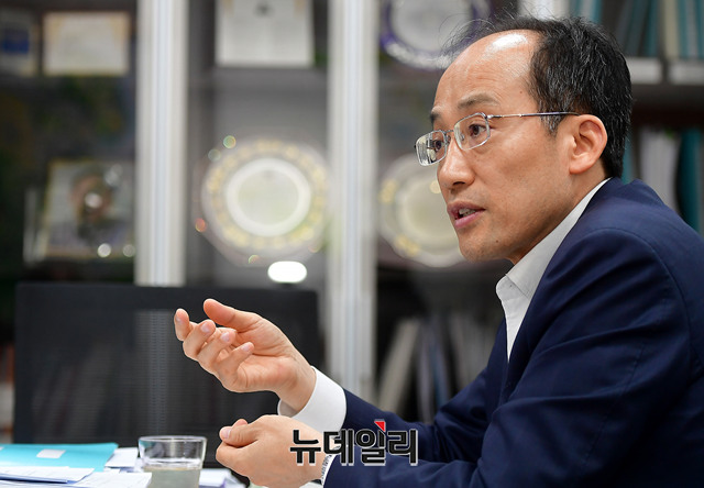 ▲ 자유한국당 추경호 의원. ⓒ뉴데일리 정상윤 기자
