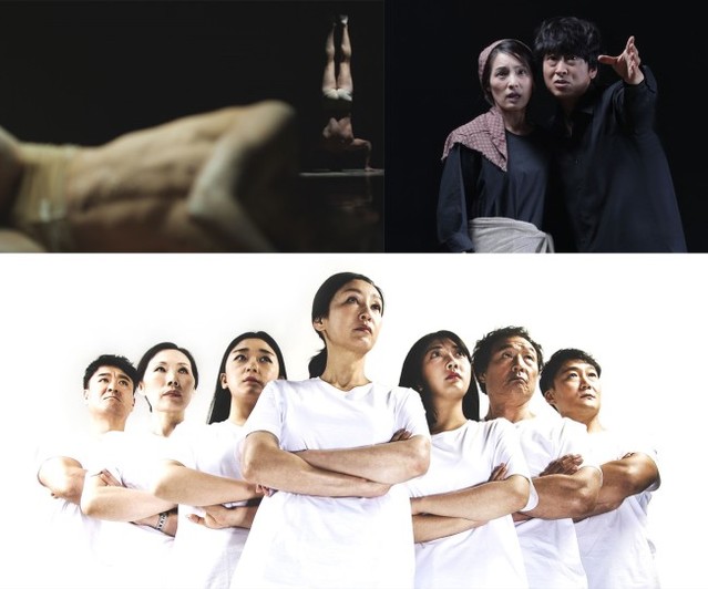 ▲ 베스트앤퍼스트 '구조의 구조'(위 왼쪽) '돼지우리'(위 오른쪽) 'X'(아래).ⓒ한국문화예술위원회