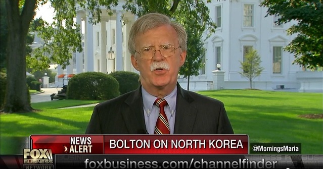▲ 존 볼턴 백악관 국가안보보좌관ⓒ'폭스 비즈니스' 인터뷰 캡처 사진